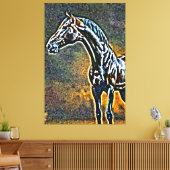 Meine digitale Kunstpinsel Leinwanddruck (Insitu (Wohnzimmer))