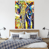 Meine digitale Kunstpinsel Leinwanddruck (Insitu (Schlafzimmer))