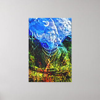 Meine digitale Kunstpinsel Leinwanddruck