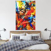 Meine digitale Kunstpinsel Leinwanddruck (Insitu (Schlafzimmer))