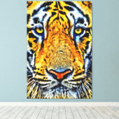 Meine digitale Kunstpinsel Leinwanddruck (Insitu (Holzboden))