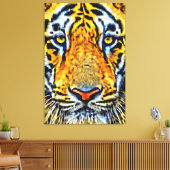 Meine digitale Kunstpinsel Leinwanddruck (Insitu (Wohnzimmer))