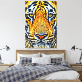 Meine digitale Kunstpinsel Leinwanddruck (Insitu (Schlafzimmer))