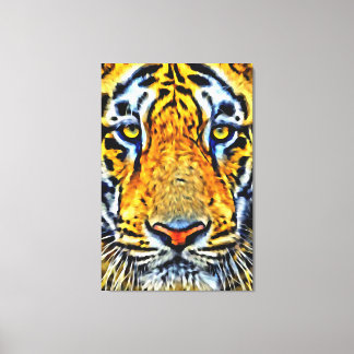 Meine digitale Kunstpinsel Leinwanddruck