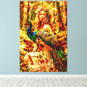 Meine digitale Kunstpinsel Leinwanddruck (Insitu (Holzboden))