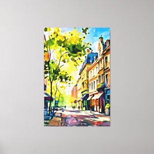 Meine digitale Kunstpinsel Leinwanddruck