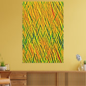 Meine digitale Kunstpinsel Leinwanddruck (Insitu (Wohnzimmer))