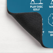 Meine Dinge Freizeit Disc Golf Mousepad (Ecke)