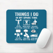 Meine Dinge Freizeit Hobby Gewicht Mousepad (Mit Mouse)