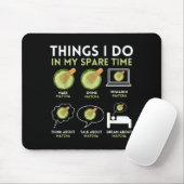 Meine Dinge Freizeit Matcha-Tee Mousepad (Mit Mouse)