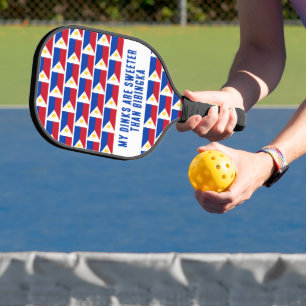 MEINE DINKS SÜßER ALS BIBINGKA Lustige Philippinen Pickleball Schläger