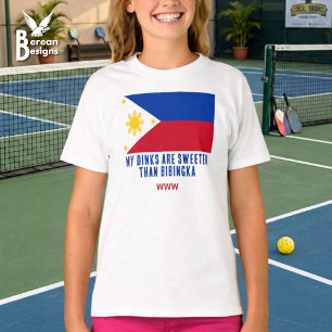 MEINE DINKS SÜßER ALS BIBINGKA Lustiges Filipino T-Shirt