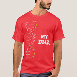 Meine DNA ist Pizza und Schlaf 10462413 T-Shirt