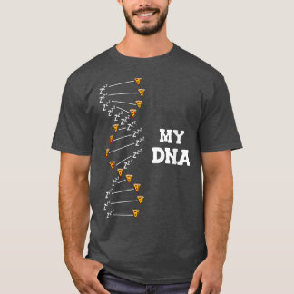 Meine DNA ist Pizza und Schlaf 10472414 T-Shirt