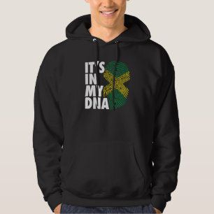 Meine DNA Jamaika Fingerabdruck Jamaikanischer Sto Hoodie