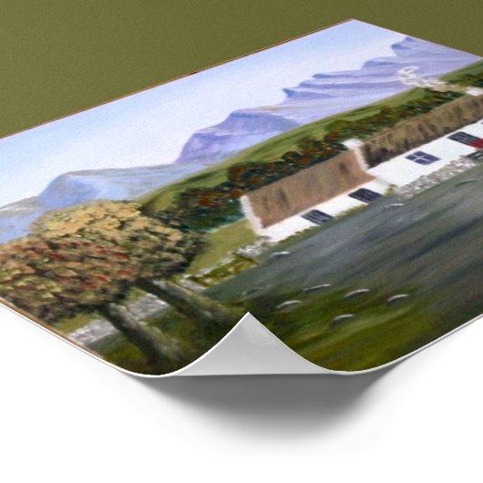 Meine Donegal-Zuhause Poster (Ecke)