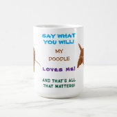 Meine Doodle-Lieblings-Tasse Kaffeetasse (Mittel)