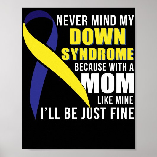 Meine Down-Syndrom-Mama wie meine Poster (Vorne)