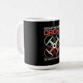 Meine Drohne Kaffeetasse (Vorderseite Links)