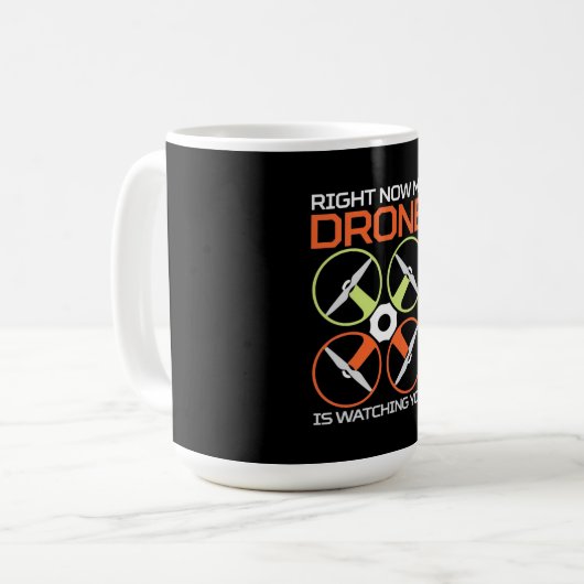 Meine Drohne Kaffeetasse (Vorderseite Links)