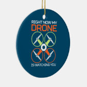 Meine Drohne Keramik Ornament (Rechts)