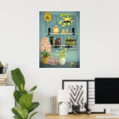 Meine Ecke der Hexerei Poster (Heimbüro)