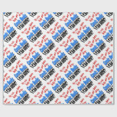 Meine Ehefrau Geschenkpapier (Flach)