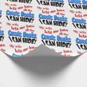 Meine Ehefrau Geschenkpapier (Ecke)