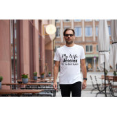 Meine Ehefrau ist der beste je Personalisierte T - T-Shirt