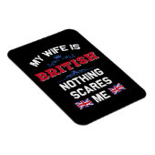 Meine Ehefrau ist die britische Monarchie United K Magnet (Rechte Seite)
