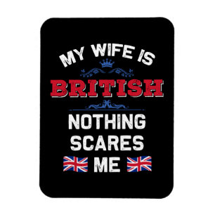 Meine Ehefrau ist die britische Monarchie United K Magnet