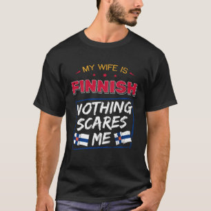 Meine Ehefrau ist die Finnische Republik Finnland T-Shirt