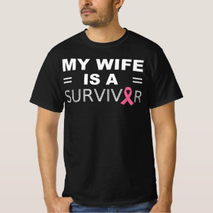 Meine Ehefrau ist ein Überlebender - T-Shirt