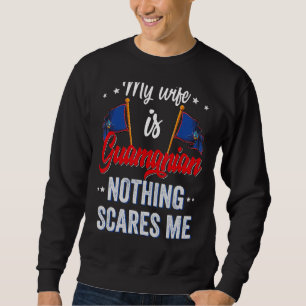 Meine Ehefrau ist Guamanian Guam Heritage Roots Fl Sweatshirt