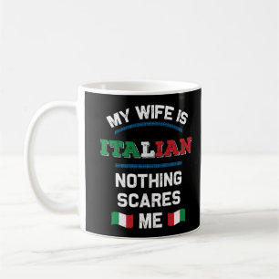 Meine Ehefrau ist Italienische Republik Italien Ro Kaffeetasse