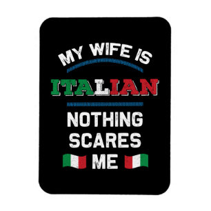 Meine Ehefrau ist Italienische Republik Italien Ro Magnet