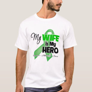 Meine Ehefrau ist mein Held - Nieren-Krebs T-Shirt