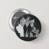 Meine Ehefrau ist mein Valentin 2021 Button (Vorne & Hinten)