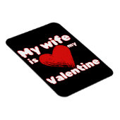 Meine Ehefrau ist mein Valentin Magnet (Rechte Seite)