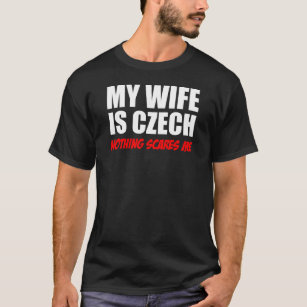 Meine Ehefrau ist nichts erschrickt mich T-Shirt