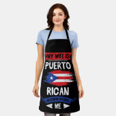 Meine Ehefrau ist Puerto Rico Heritage Root Schürze (Getragen)