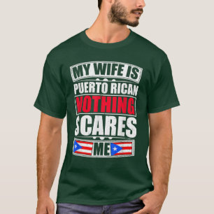 Meine Ehefrau ist Puerto Rico Nichts stört mich Pu T-Shirt