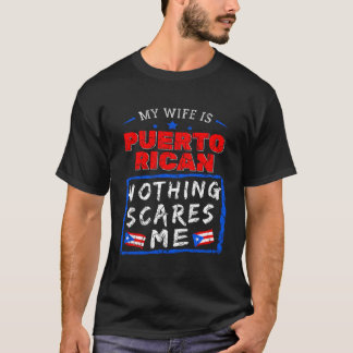 Meine Ehefrau ist Puerto Rico Nichts stört mich Pu T-Shirt