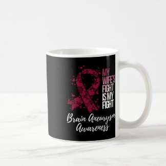 Meine Ehefrau kämpft gegen das Gehirnaneurysma Awa Kaffeetasse