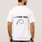 MEINE EHEFRAU PEITSCHT MICH T-Shirt (Rückseite)