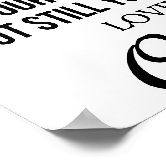 Meine Ehefrau Poster (Ecke)