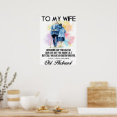 Meine Ehefrau Poster (Küche)