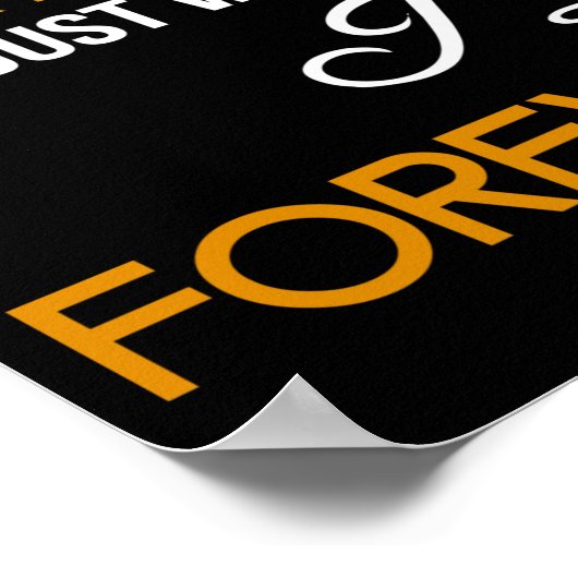 Meine Ehefrau Poster (Ecke)