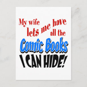 Meine Ehefrau Postkarte