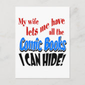 Meine Ehefrau Postkarte (Vorderseite)